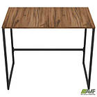 Стіл комп'ютерний Asti AS900 (900х550х750Н) чорний/Дуб Ліворно, фото 4