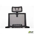 Крісло Matrix HR сидіння Сідней 07/спинка Сітка Line-08 сіра, фото 10