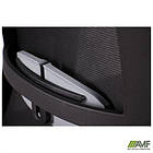 Крісло Uran Black сидіння Сідней-26/спинка Сітка SL-00 чорна, фото 2