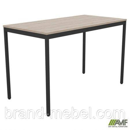 Стіл Турін розбірний (1187х600х750H) чорний графіт/Дуб Сонома, фото 1