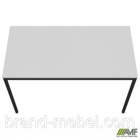 Стіл Турін розбірний (1187х600х750H) чорний графіт/Білий, фото 1