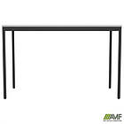 Стіл Турін розбірний (1187х600х750H) чорний графіт/Білий, фото 8