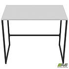 Стіл комп'ютерний Asti AS900 (900х550х750Н) чорний/Білий, фото 3