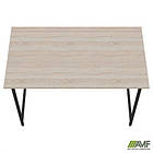 Стіл розкладний Fold FL1000 (1000х600х750Н) чорний/Дуб Сонома, фото 3