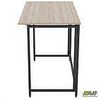 Стіл розкладний Fold FL1000 (1000х600х750Н) чорний/Дуб Сонома, фото 9