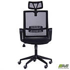 Крісло Matrix HR сидіння А-1/спинка Сітка чорна, фото 7