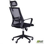 Крісло Matrix HR сидіння А-1/спинка Сітка чорна, фото 9