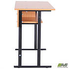 Парта 2-х м. Учнівська з полицею 6 р.г. (1200х500х750мм) бук, фото 8