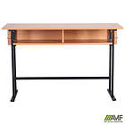 Парта 2-х м. Учнівська з полицею 6 р.г. (1200х500х750мм) бук, фото 9