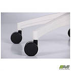 Крісло Uran White сидіння Сідней 07/спинка Сітка HY-100 чорна, фото 3