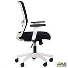 Крісло Uran White сидіння Сідней 07/спинка Сітка HY-100 чорна, фото 8