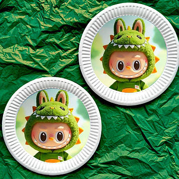 "Лабубу" - Тарілочки 18 см (упаковка 8 шт)
