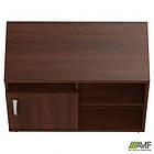 Тумба мобільна МГ-405 (816х400х620мм) горіх темний (в зборі), фото 4