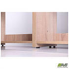 Стіл комп'ютерний Gravity GR-102 R (1200х1200х760) Дуб Сонома, фото 2