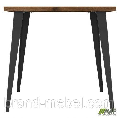 Стіл Cherry 800 (800х800хН770) чорний графіт/Дуб Ліворно, фото 1