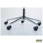 Крiсло Slim FX HB Хром Tilt WAX Black Grey, фото 4