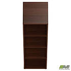 Секція меблева МГ-612 (406х420х1492мм) горіх темний, фото 4