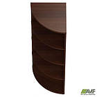 Секція меблева МГ-622 (420х420х1492мм) горіх темний, фото 4