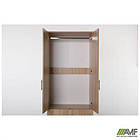 Шафа для одягу Roma R-302 (765х520х1790) Дуб Сонома, фото 3