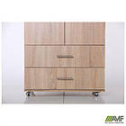 Шафа для одягу Roma R-302 (765х520х1790) Дуб Сонома, фото 10