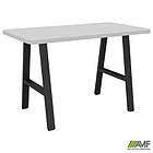 Стіл Astra 1200 (1200х670хН770) чорний графіт/Білий, фото 6