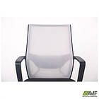 Крісло Tin сидіння Сідней-07/спинка Сітка SL-01 св.сіра, фото 10