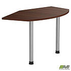 Стіл приставний МГ-318 (1382х800х750мм) горіх темний, фото 2