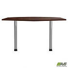 Стіл приставний МГ-318 (1382х800х750мм) горіх темний, фото 3