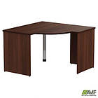 Стіл письмовий МГ-201 (1200х1200х750мм) горіх темний, фото 2