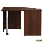 Стіл письмовий МГ-201 (1200х1200х750мм) горіх темний, фото 3