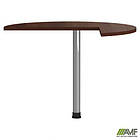 Стіл приставний МГ-309 (1000х949х750мм) горіх темний, фото 3