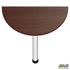 Стіл приставний МГ-302 (720хR360х750мм) горіх темний, фото 4