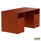 Стіл 2-х тумбовий SL-84 (1500х720х750мм) в'яз Ліберті, фото 3