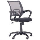 Крісло Веб сидіння Сітка чорна/спинка Сітка сіра, фото 5