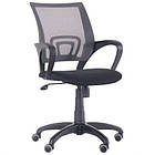 Крісло Веб сидіння Сітка чорна/спинка Сітка сіра, фото 6