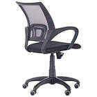 Крісло Веб сидіння Сітка чорна/спинка Сітка сіра, фото 9