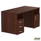 Стіл тумбовий МГ-530R (1500х720х750мм) горіх темний, фото 2