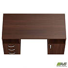 Стіл тумбовий МГ-530R (1500х720х750мм) горіх темний, фото 4