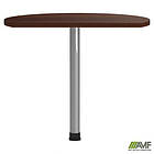 Стіл приставний МГ-308 (840х636х750мм) горіх темний, фото 3