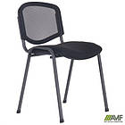 Стілець Ізо Веб чорний сидіння А-1 / спинка Сітка чорна, фото 6