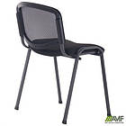 Стілець Ізо Веб чорний сидіння А-1 / спинка Сітка чорна, фото 9