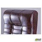 Крісло Атлантіс Хром Механізм MB Мадрас дк браун, фото 3