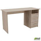 Стіл однотумбовий ОМ-123R (1387х580х750Н) Дуб Сонома, фото 5