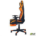 Крісло VR Racer Dexter Megatron чорний/помаранчевий, фото 6