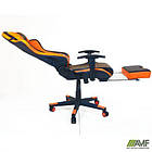 Крісло VR Racer Dexter Megatron чорний/помаранчевий, фото 9