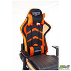 Крісло VR Racer Dexter Megatron чорний/помаранчевий, фото 10