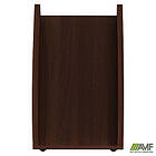 Тумба мобільна МГ-406 (290х500х280мм) горіх темний, фото 4