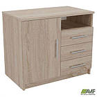 Тумба Універсальна ОМ-411 (700х420х600Н) Дуб Сонома, фото 5