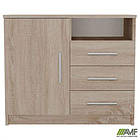 Тумба Універсальна ОМ-411 (700х420х600Н) Дуб Сонома, фото 7