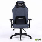 Крісло геймерське VR Racer Textile Darrius чорний, фото 6